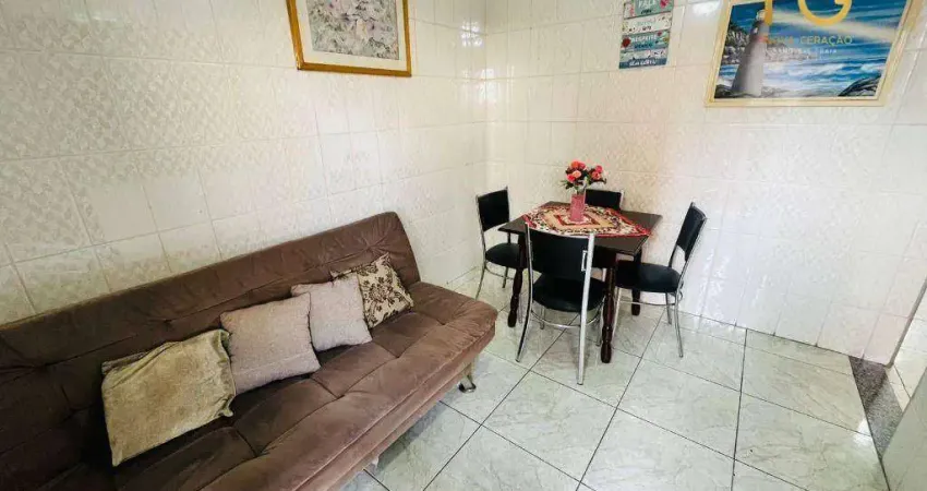 Apartamento com 1 dormitório à venda, 40 m² por R$ 260.000,00 - Boqueirão - Praia Grande/SP