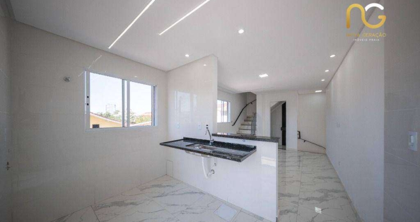 Sobrado com 2 dormitórios à venda, 79 m² por R$ 380.000,00 - Vilamar - Praia Grande/SP