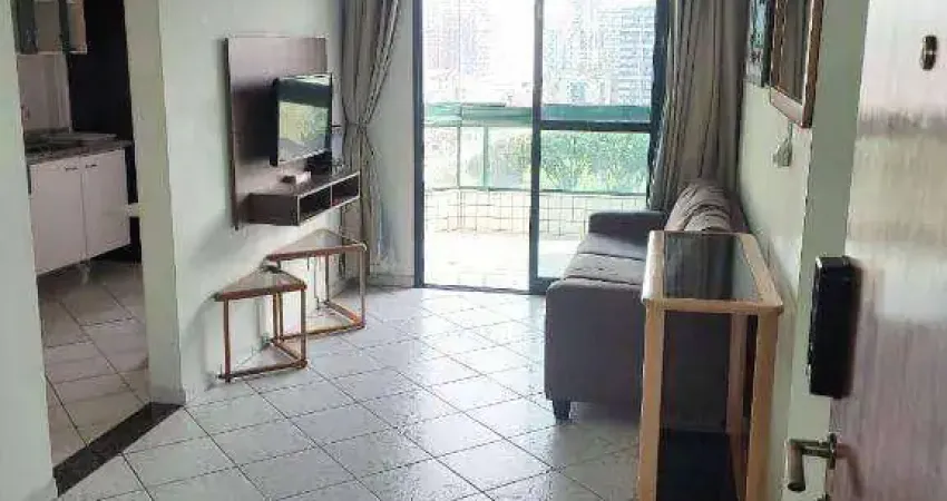 Apartamento com 1 dormitório à venda, 51 m² por R$ 340.000,00 - Vila Guilhermina - Praia Grande/SP