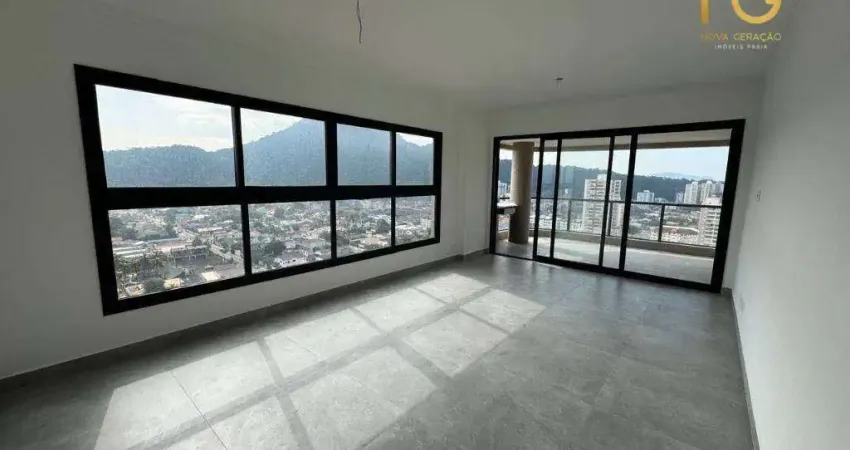Apartamento com 3 dormitórios à venda, 132 m² por R$ 1.890.000,00 - Canto do Forte - Praia Grande/SP