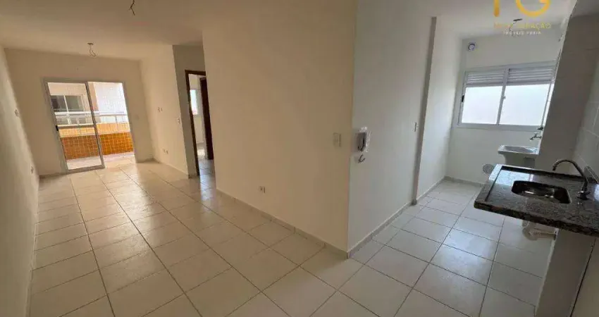 Apartamento com 2 dormitórios à venda, 60 m² por R$ 425.000,00 - Boqueirão - Praia Grande/SP