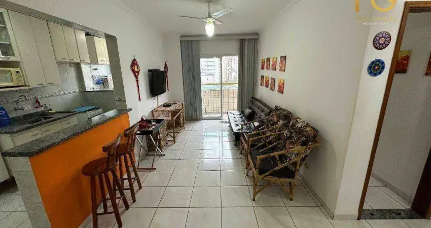 Apartamento 01 dormitorio - Bairro Tupi/Praia Grande-SP