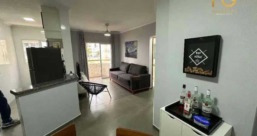 Apartamento 01 dormitorio - Bairro Tupi/Praia Grande-SP