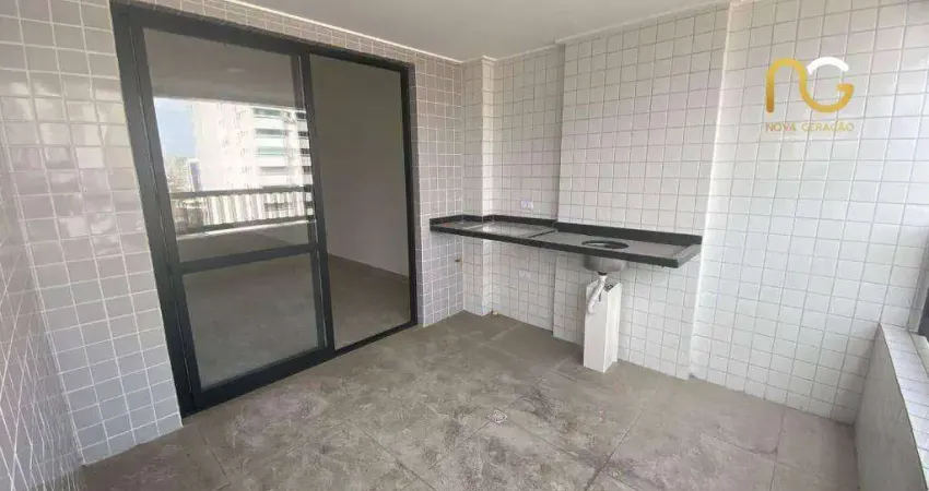 Apartamento com 2 dormitórios à venda, 82 m² por R$ 692.000,00 - Vila Guilhermina - Praia Grande/SP