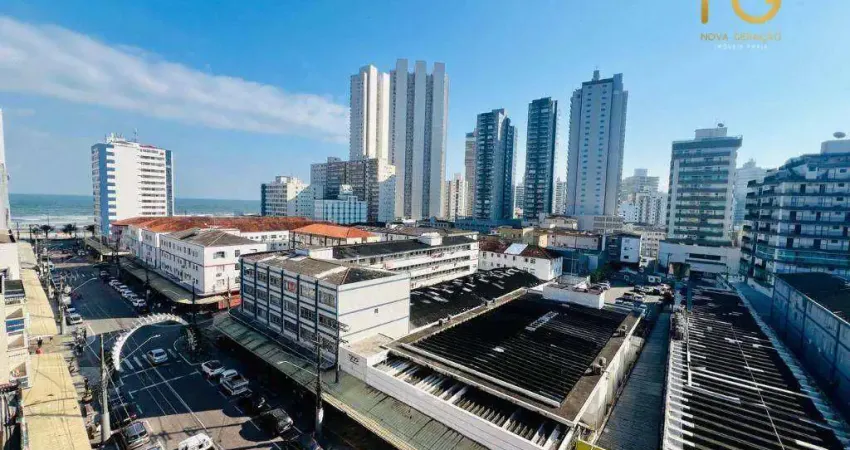 Apartamento Vista Mar no Boqueirão com 03 dormitorios reformados
