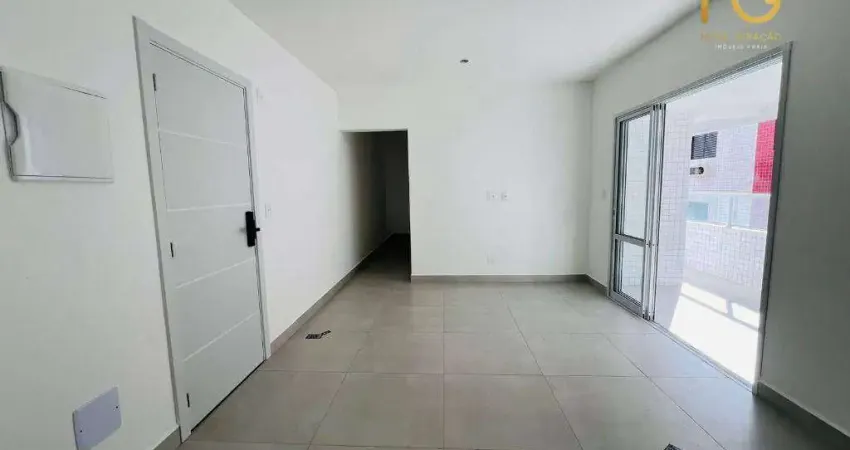 Apartamento com 2 dormitórios à venda, 82 m² por r$ 717.000,00 - canto do forte - praia grande/sp