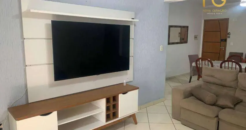 Apartamento com 2 dormitórios à venda, 110 m² por r$ 599.999,00 - vila guilhermina - praia grande/sp