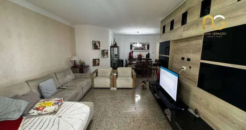 Apartamento com 3 dormitórios à venda, 145 m² por r$ 1.030.000,00 - canto do forte - praia grande/sp