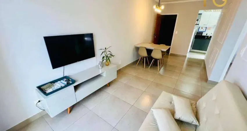 Apartamento com 2 dormitórios à venda, 65 m² por r$ 480.000,00 - vila assunção - praia grande/sp