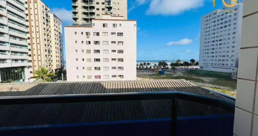 Apartamento com 1 dormitório à venda, 41 m² por r$ 270.000,00 - aviação - praia grande/sp
