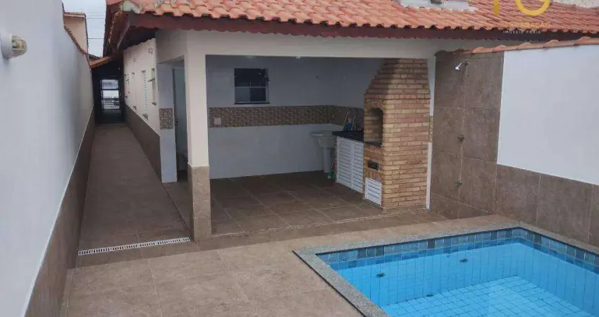Casa 02 dormitorios 01 suite - reformada e com piscina - bairro jd.real/praia grande-sp