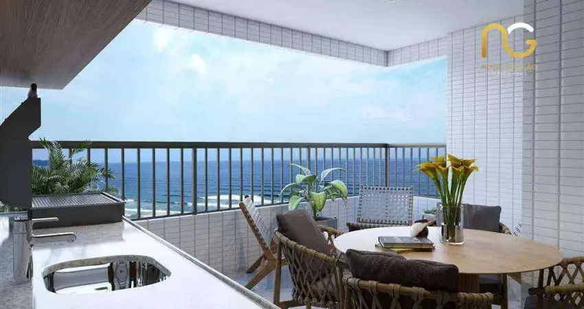 Apartamento com 3 dormitórios à venda, 115,78 m² por R$ 795.000 - Vila Guilhermina - Praia Grande/SP