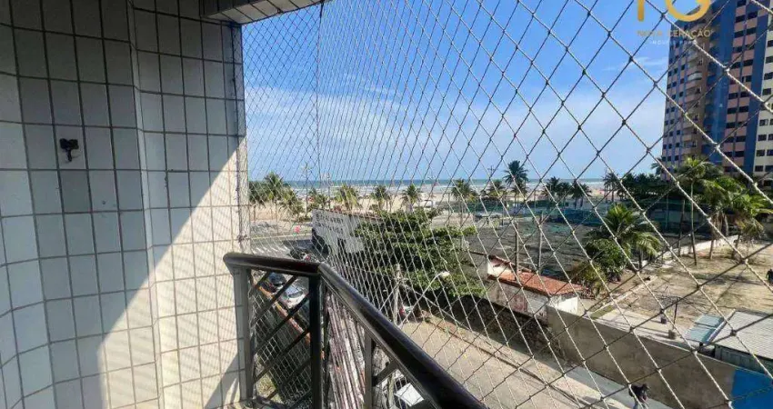 Apartamento com 2 dormitórios à venda, 76 m² por r$ 389.000,00 - aviação - praia grande/sp