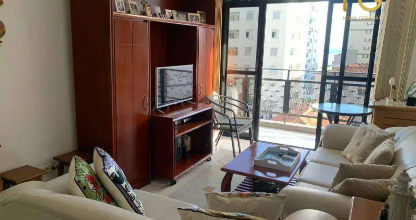 Apartamento com 2 dormitórios à venda, 83 m² por r$ 450.000,00 - tupi - praia grande/sp