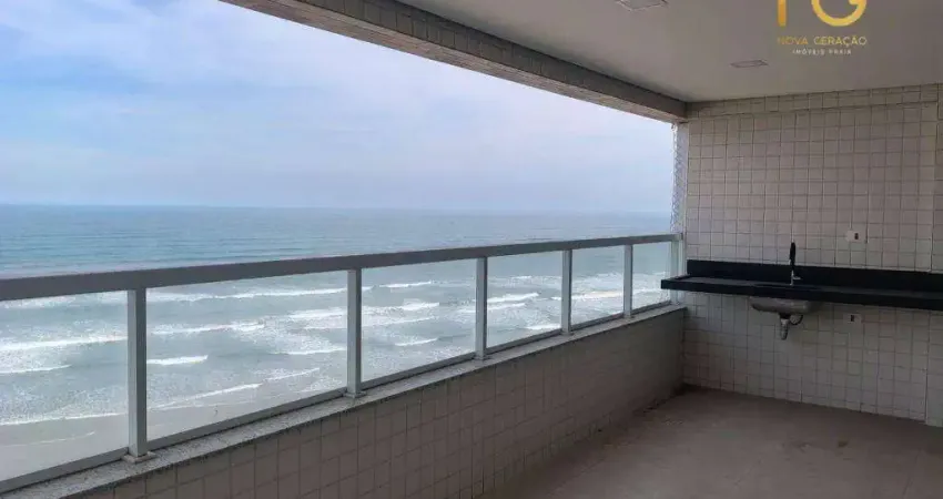 Apartamento alto padrão 3 dormitorios, 3 suites frente para o mar