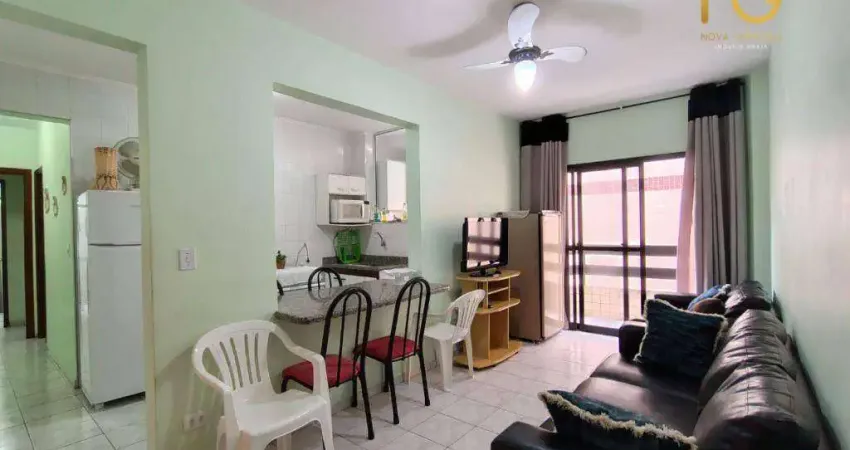 Apartamento com 2 dormitórios à venda, 62 m² por r$ 325.000,00 - vilamar - praia grande/sp