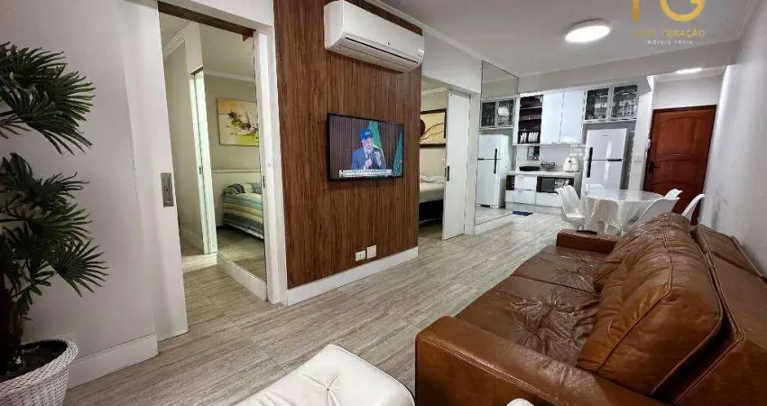 Apartamento com 2 dormitórios à venda, 88 m² por r$ 570.000,00 - canto do forte - praia grande/sp