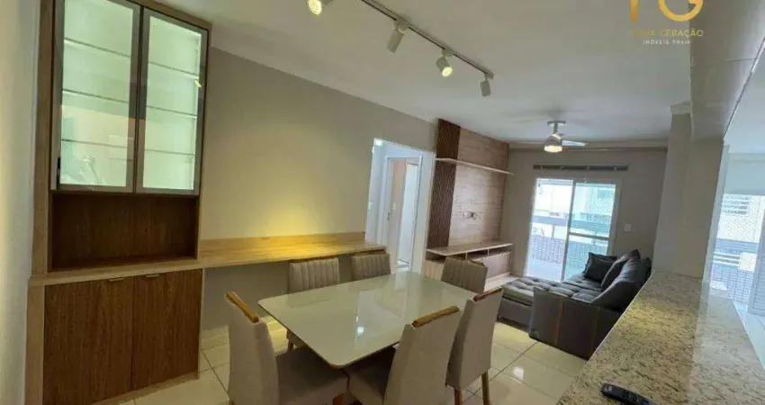 Apartamento com 2 dormitórios à venda, 90 m² por r$ 650.000,00 - tupi - praia grande/sp