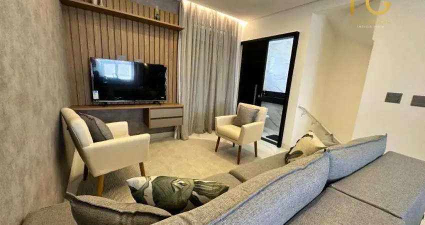 Casa com 3 dormitórios à venda, 122 m² por r$ 750.000,00 - vila guilhermina - praia grande/sp