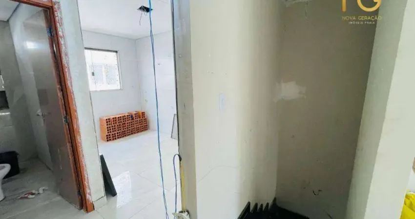 Sobrado com 2 dormitórios à venda por r$ 329.000,00 - vila guilhermina - praia grande/sp