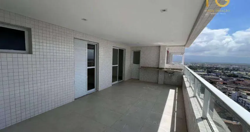 Apartamento com 3 dormitórios à venda, 127 m² por r$ 1.100.000,00 - aviação - praia grande/sp