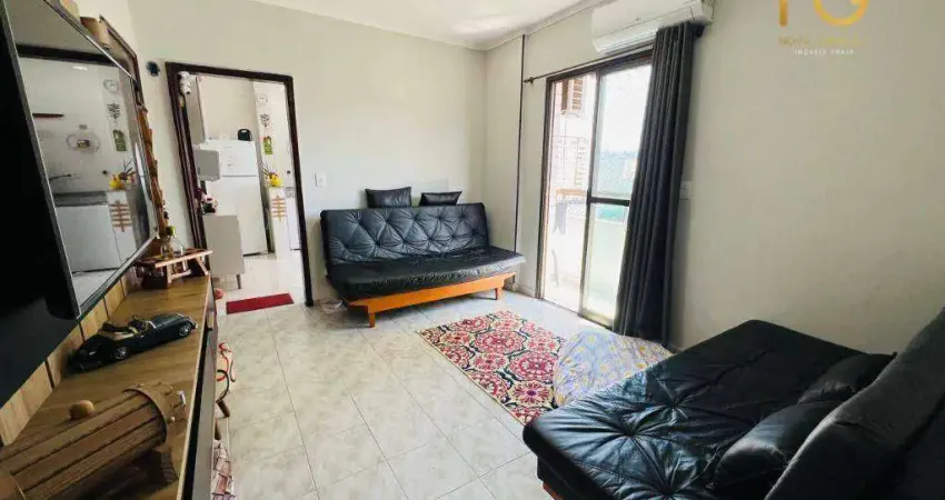 Apartamento com 1 dormitório à venda, 49 m² por r$ 355.000,00 - canto do forte - praia grande/sp