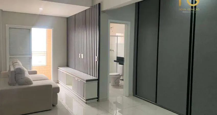 Apartamento com 2 dormitórios à venda, 126 m² por r$ 1.450.000,00 - vila guilhermina - praia grande/sp