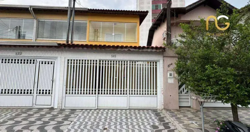 Sobrado com 2 dormitórios à venda, 106 m² por r$ 690.000,00 - canto do forte - praia grande/sp