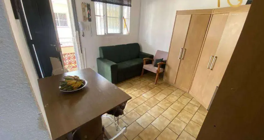 Apartamento à venda, 37 m² por r$ 205.000,00 - boqueirão - praia grande/sp