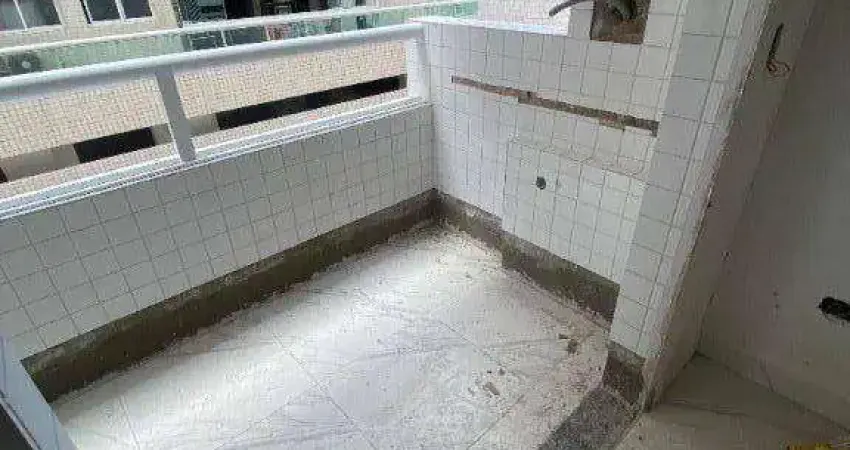 Apartamento com 1 dormitório à venda, 43 m² por r$ 315.000,00 - vila guilhermina - praia grande/sp