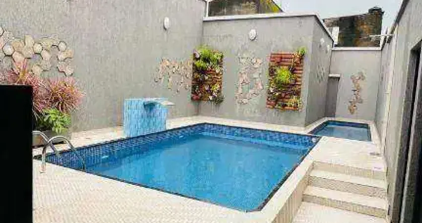 Casa em condomínio fechado com 2 quartos à venda na Avenida Professor Daijiro Matsuda, 460, Balneário Maracanã, Praia Grande