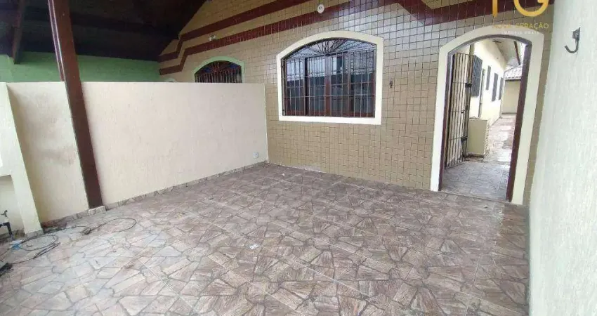 Casa com 2 dormitórios à venda, 100 m² por r$ 520.000,00 - ocian - praia grande/sp