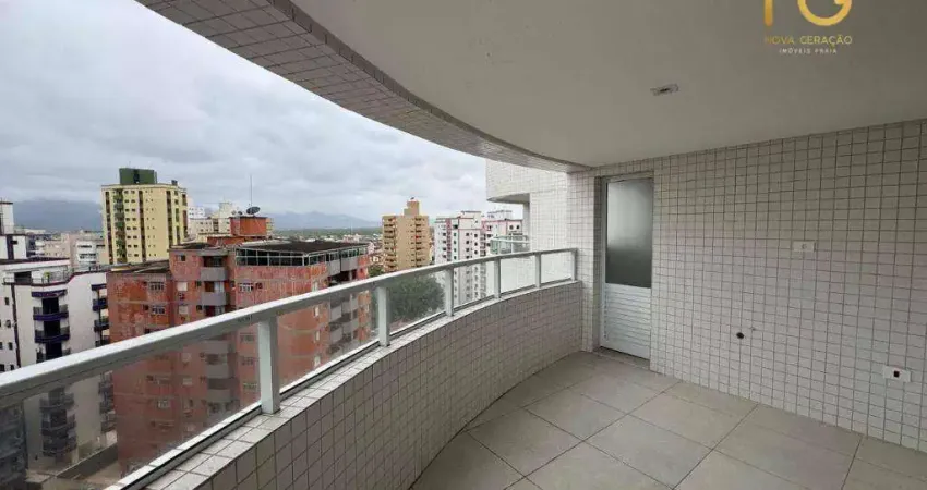 Apartamento com 3 dormitórios à venda, 95 m² por r$ 520.000,00 - tupi - praia grande/sp