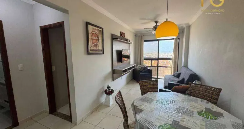 Apartamento com 1 dormitório à venda, 61 m² por r$ 380.000,00 - caiçara - praia grande/sp
