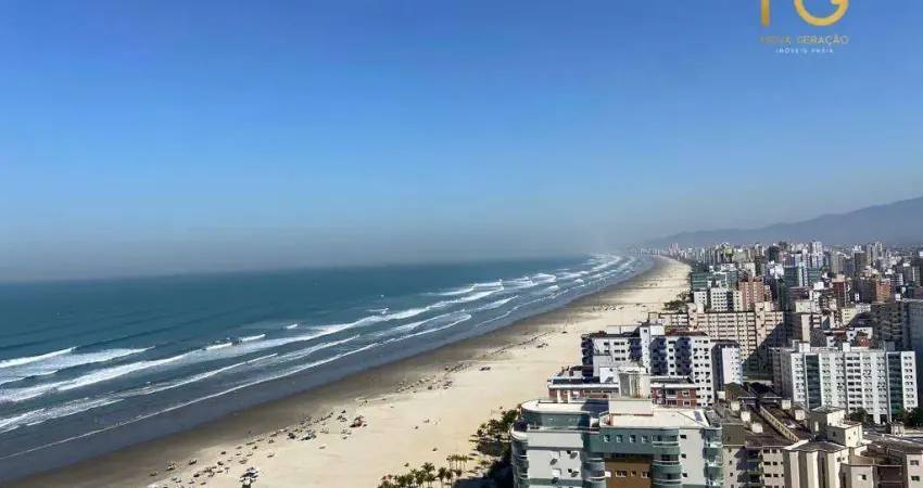 Apartamento com 4 dormitórios à venda, 156 m² por r$ 1.800.000,00 - vila guilhermina - praia grande/sp