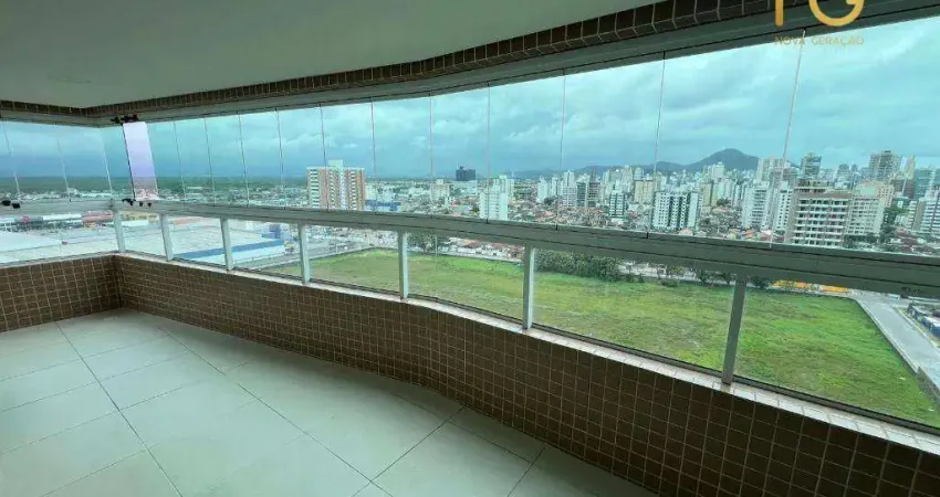 Apartamento com 3 dormitórios à venda, 101 m² por r$ 795.000,00 - aviação - praia grande/sp