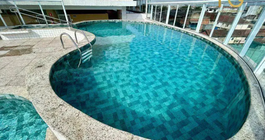 Apartamento com 2 dormitórios à venda, 46 m² por r$ 370.000,00 - parque são vicente - são vicente/sp