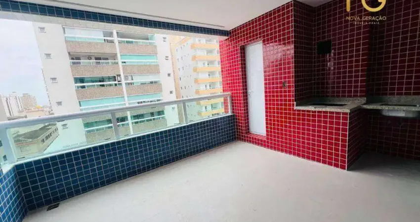 Apartamento com 2 dormitórios à venda, 81 m² por r$ 626.970,00 - vila guilhermina - praia grande/sp