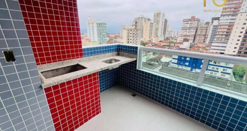 Apartamento com 1 dormitório à venda, 52 m² por r$ 415.320,00 - vila guilhermina - praia grande/sp