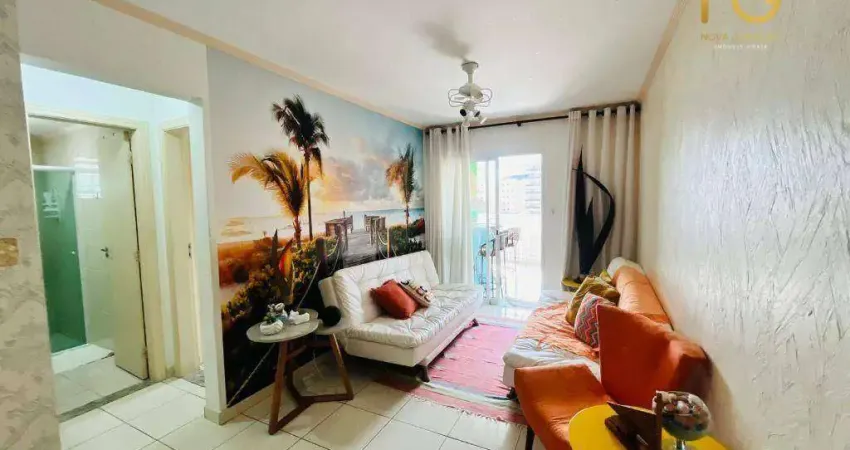 Apartamento com 2 dormitórios à venda, 100 m² por r$ 535.000,00 - tupi - praia grande/sp