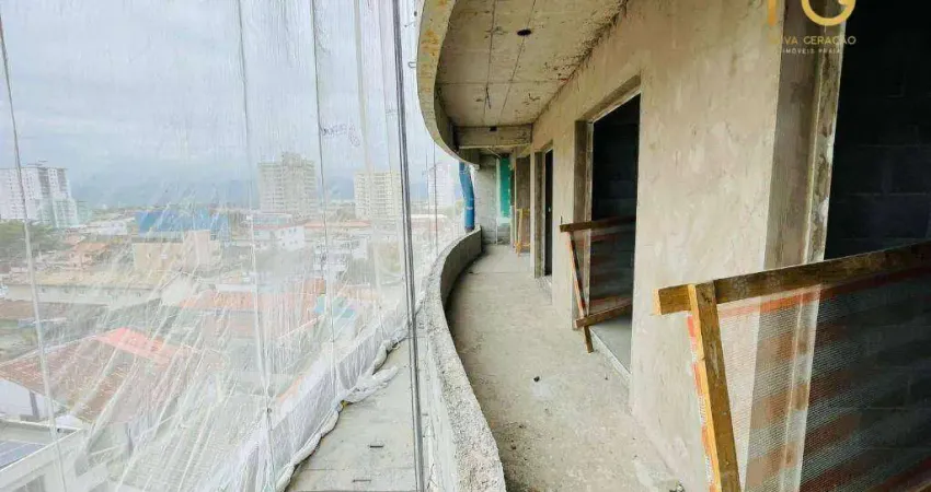 Apartamento com 3 dormitórios à venda, 104 m² por r$ 946.549,74 - aviação - praia grande/sp