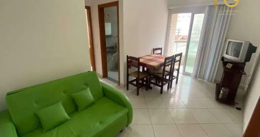 Apartamento com 1 dormitório à venda, 45 m² por r$ 330.000,00 - aviação - praia grande/sp