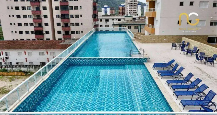Apartamento com 2 dormitórios à venda, 49 m² por r$ 450.000,00 - boqueirão - praia grande/sp