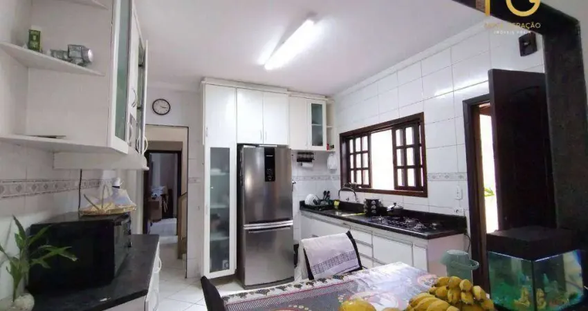 Sobrado alto padrão - beira mar - 03 dormitorios 01 suite - bairro caicara/praia grande-sp