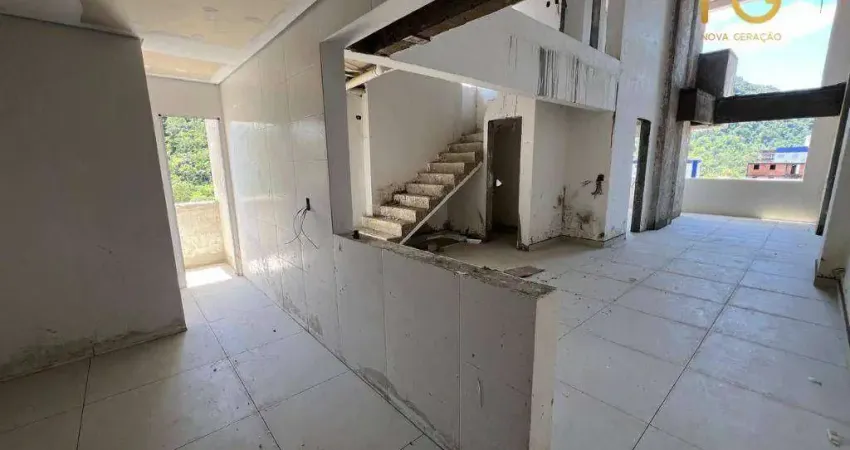 Apartamento duplex com 2 dormitórios à venda, 130 m² por r$ 1.265.970,00 - canto do forte - praia grande/sp