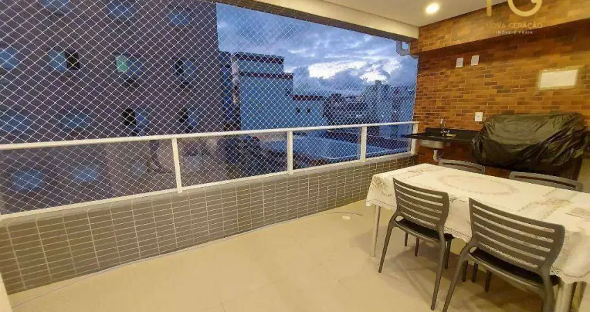 Oportunidade guilhermina-  1 dorm, sendo suíte - varanda gourmet , lazer completo