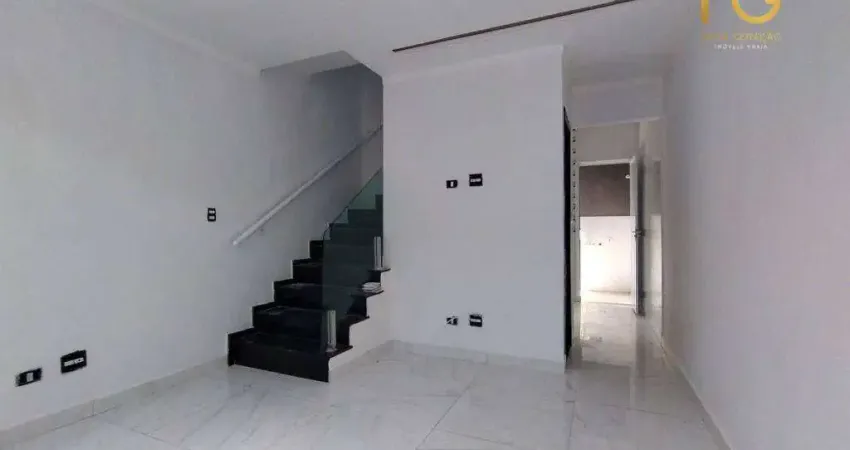 Casa assobradada em condominio - 02 dormitorios - bairro aviação/praia grande-sp