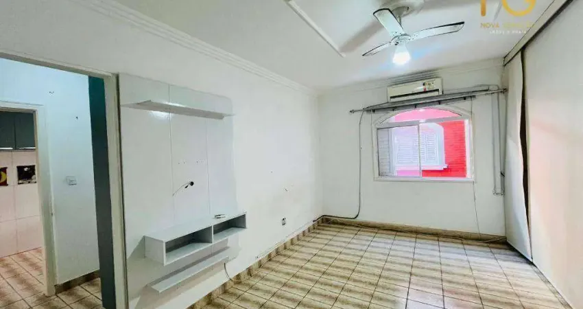 Kitnet com 1 dormitório à venda, 40 m² por r$ 225.000,00 - tupi - praia grande/sp