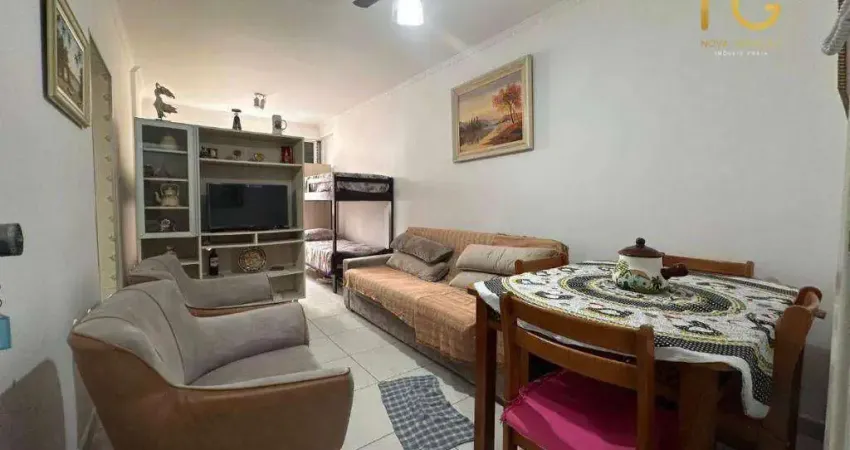 Kitnet com 1 dormitório à venda, 39 m² por r$ 240.000,00 - vila guilhermina - praia grande/sp