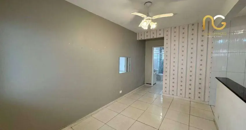 Apartamento com 1 dormitório à venda, 55 m² por r$ 225.000,00 - boqueirão - praia grande/sp
